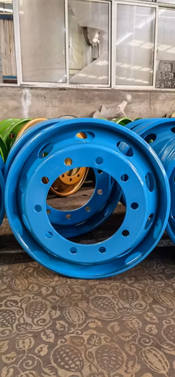 Hochleistungs-Muldenkipper für Baumaschinen, Universal-Rohr- oder schlauchloses Reifenrad, Reifenfelge, Stahlrad